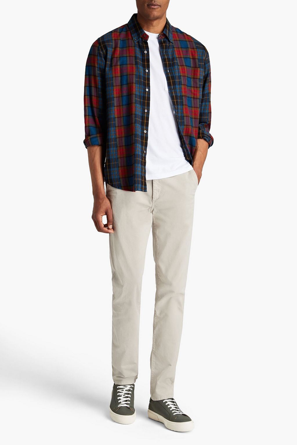 RAG & BONE Cotton-blend twill chinos