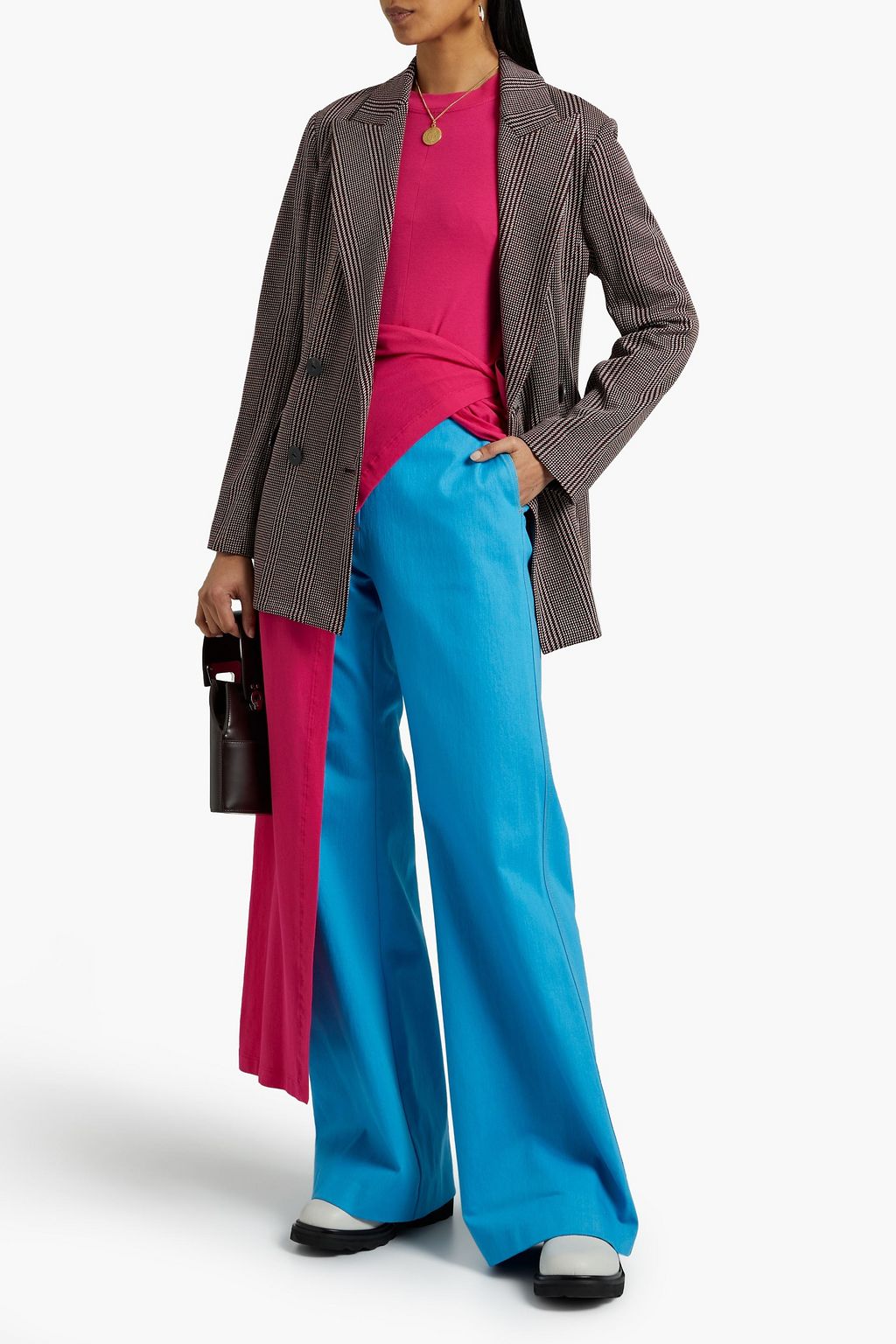 ROSETTA GETTY Woven flared pants