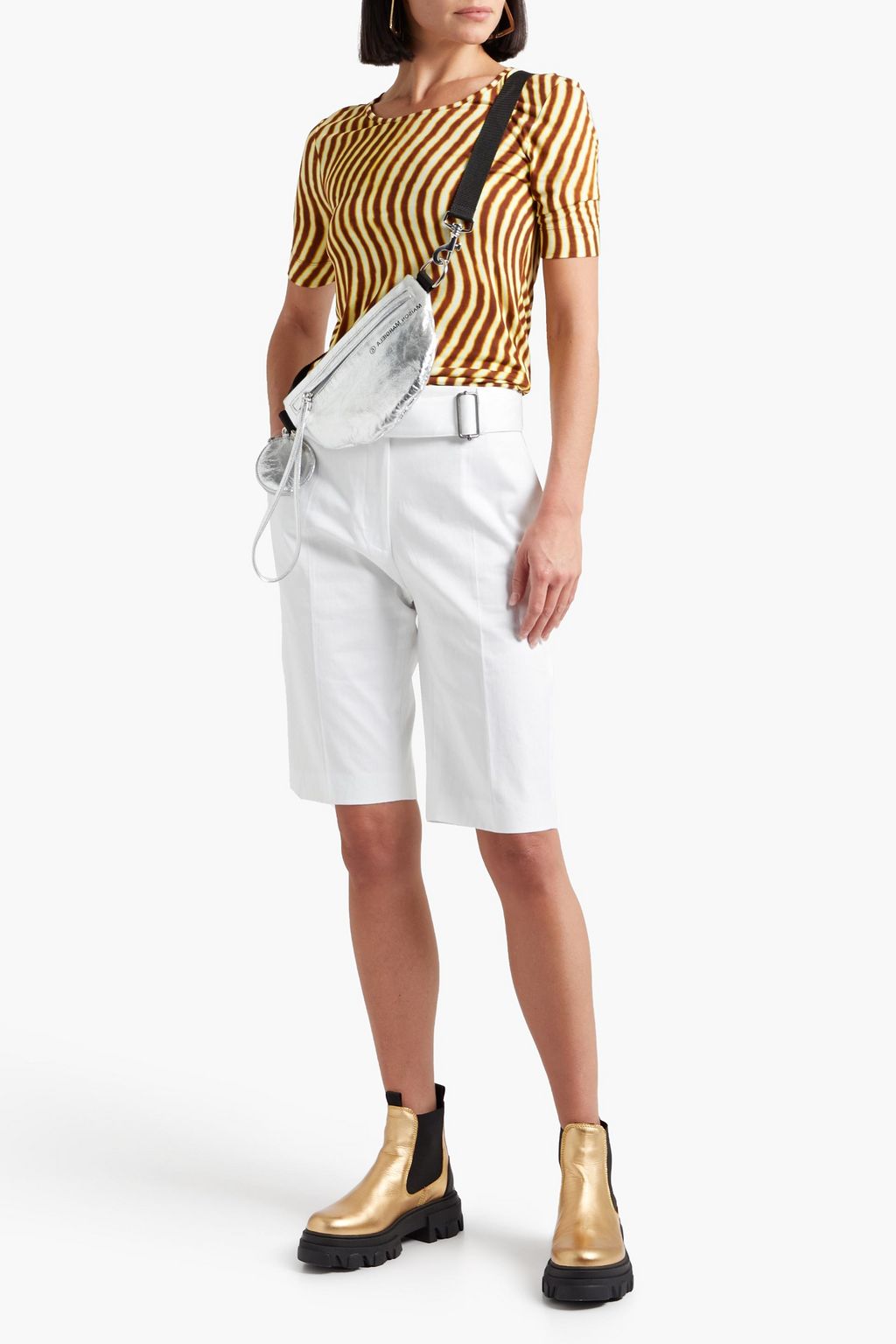 DRIES VAN NOTEN Printed jersey T-shirt