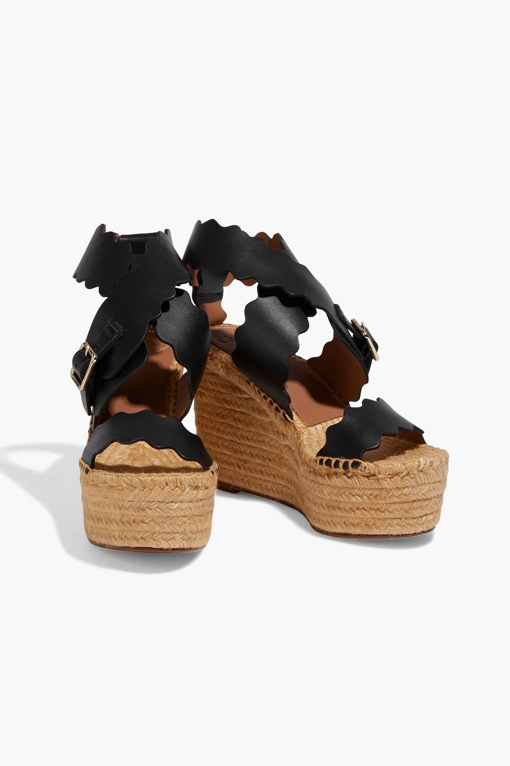 Scalloped espadrilles store