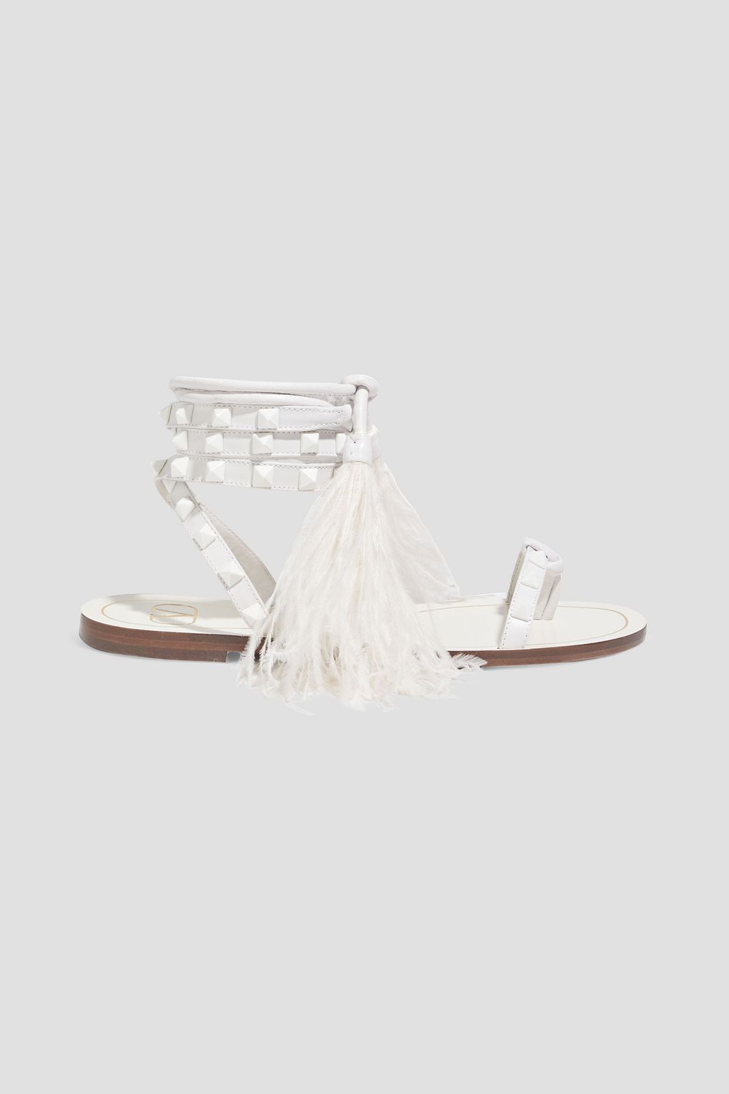 Valentino Red Valentino Garavani Rockstud Cross Flat Sandals