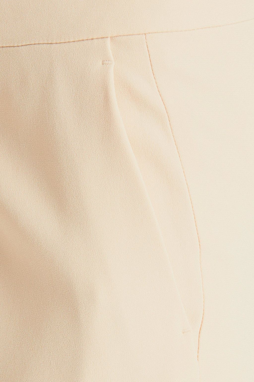 CHLOÉ Cropped crepe tapered pants