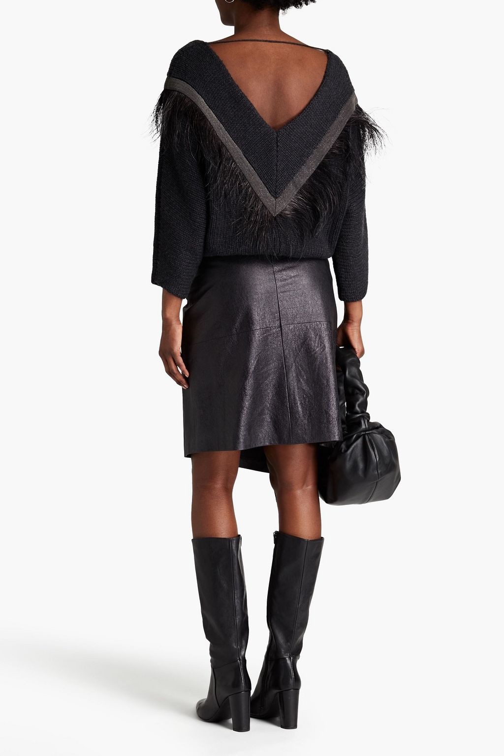 BRUNELLO CUCINELLI Embellished cashmere sweater