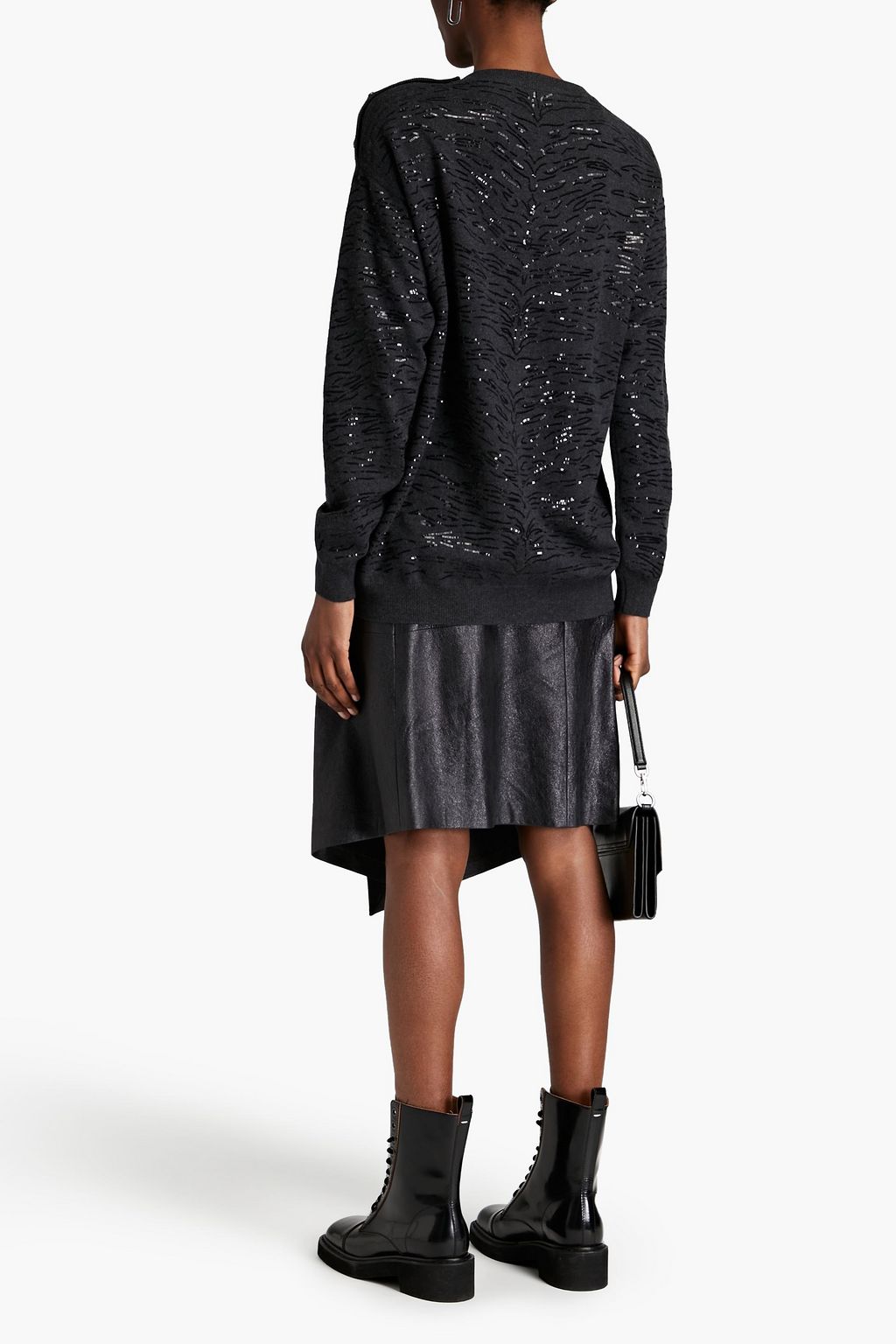 BRUNELLO CUCINELLI Sequin-embellished cashmere sweater