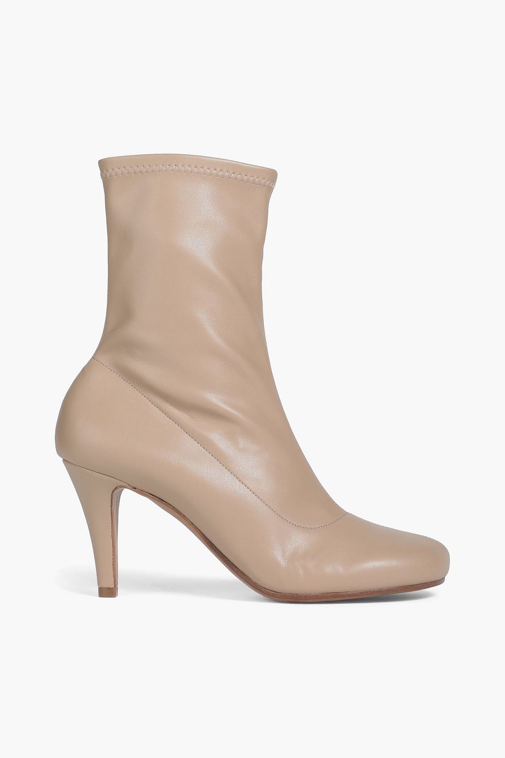 MAISON MARGIELA Faux stretch leather ankle boots THE OUTNET