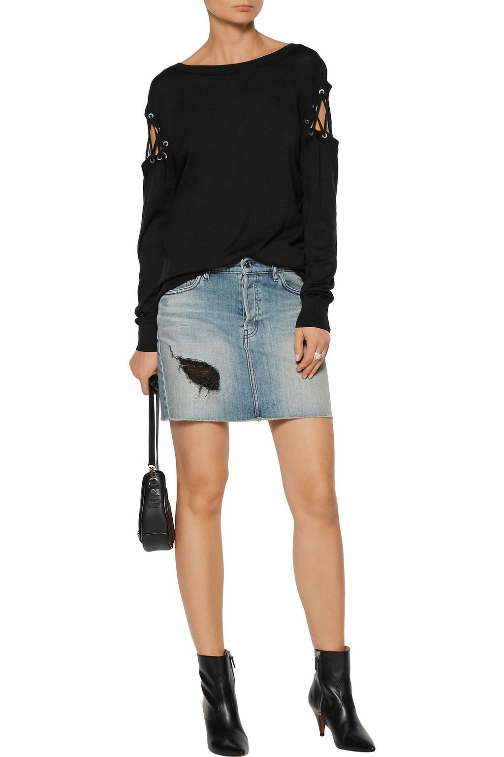 IRO Meryl leather ankle boots