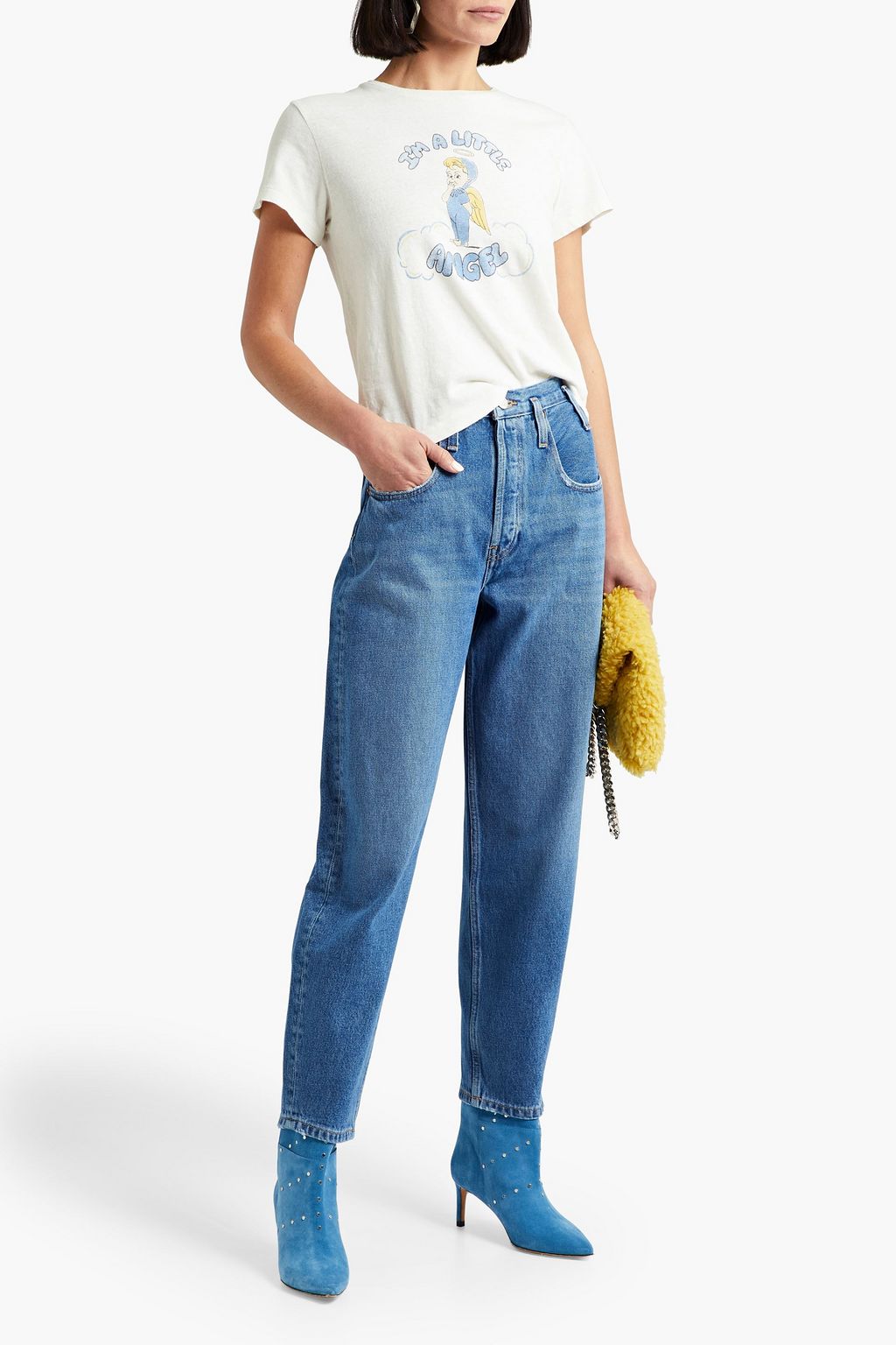RE/DONE 80s high-rise tapered jeans