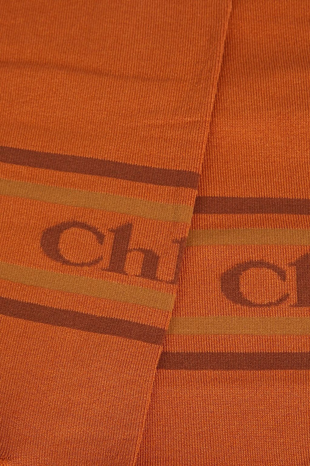 CHLOÉ Intarsia cotton-blend socks