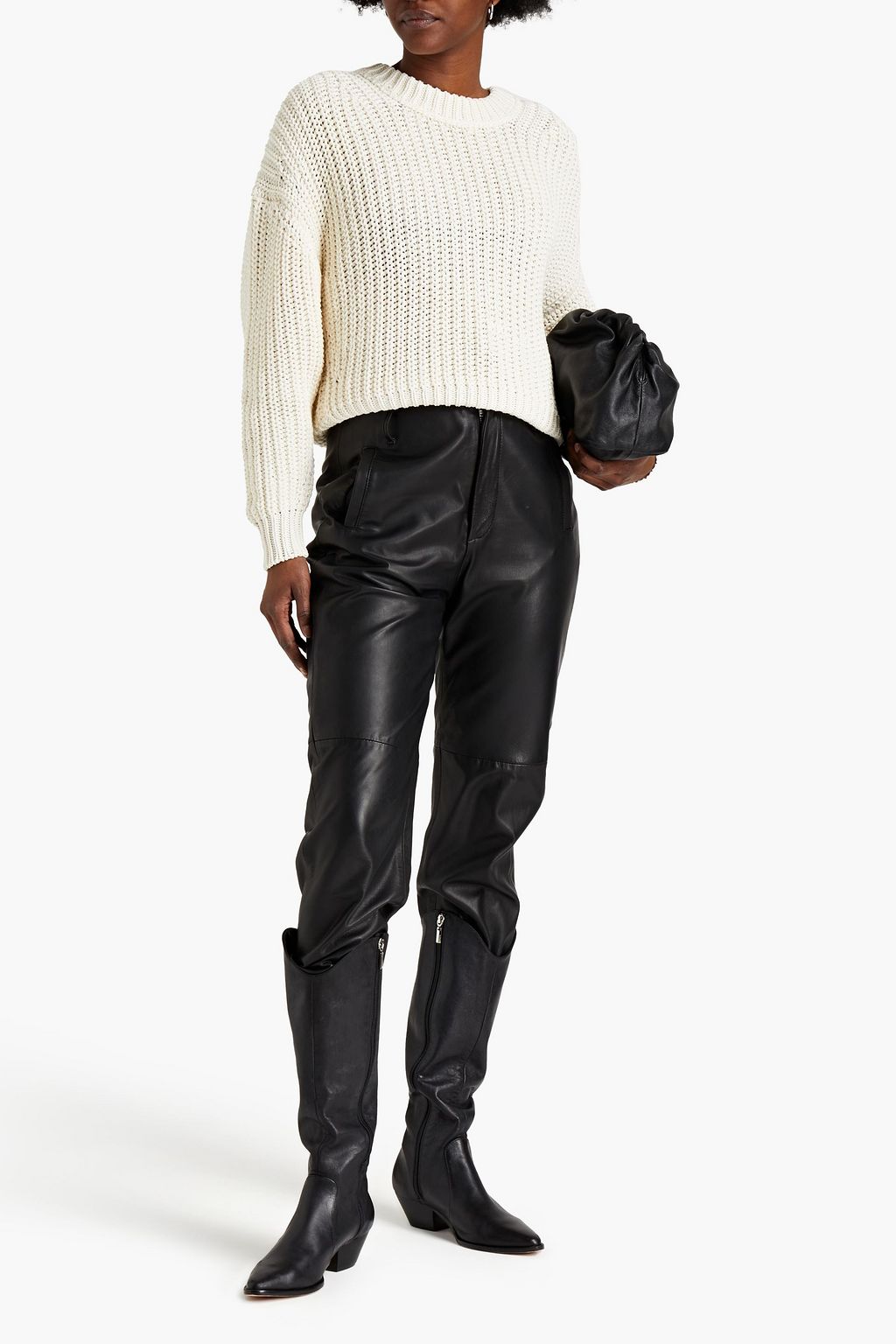 IRO Ribbed cotton sweater