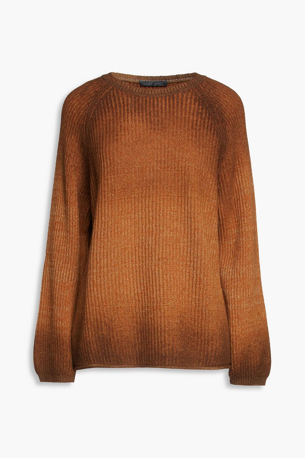 ALBERTA FERRETTI Dégradé ribbed wool-blend sweater | Sale up to 70% off |  THE OUTNET