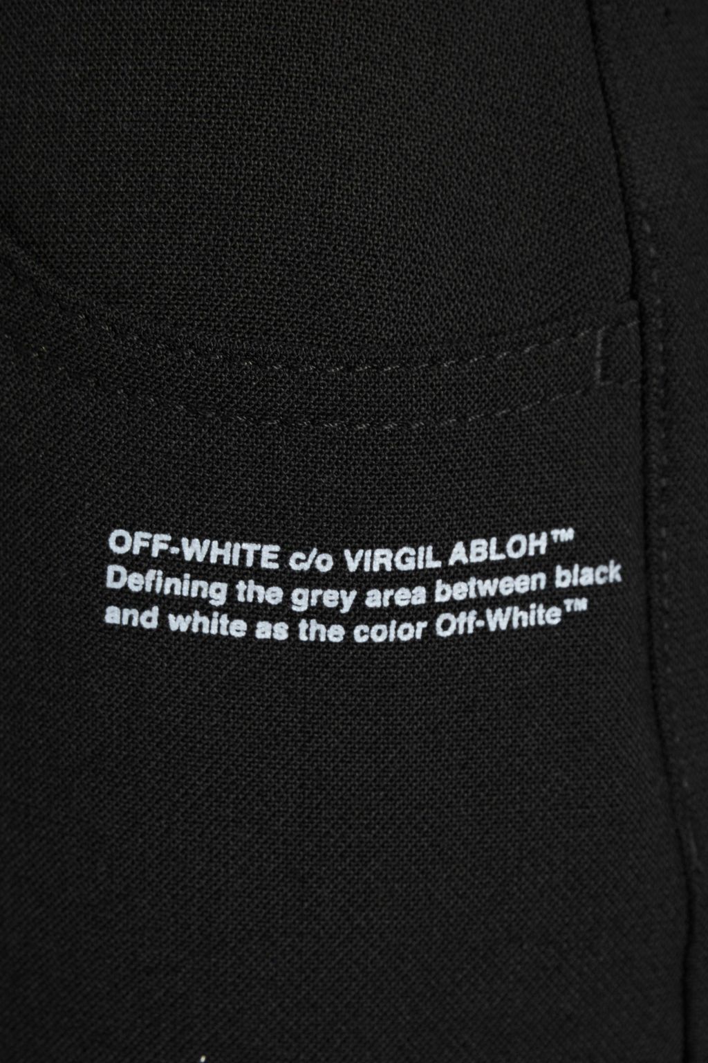 OFF-WHITE™ Printed woven flared pants