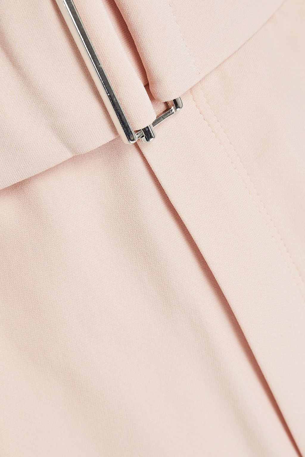 IRO Belted crepe shorts