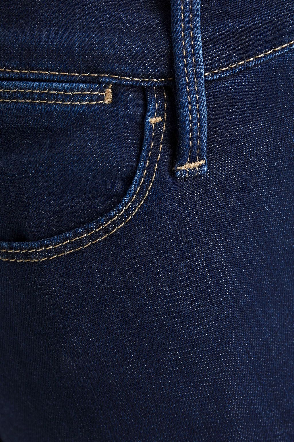 FRAME Le High Straight cropped high-rise straight-leg jeans