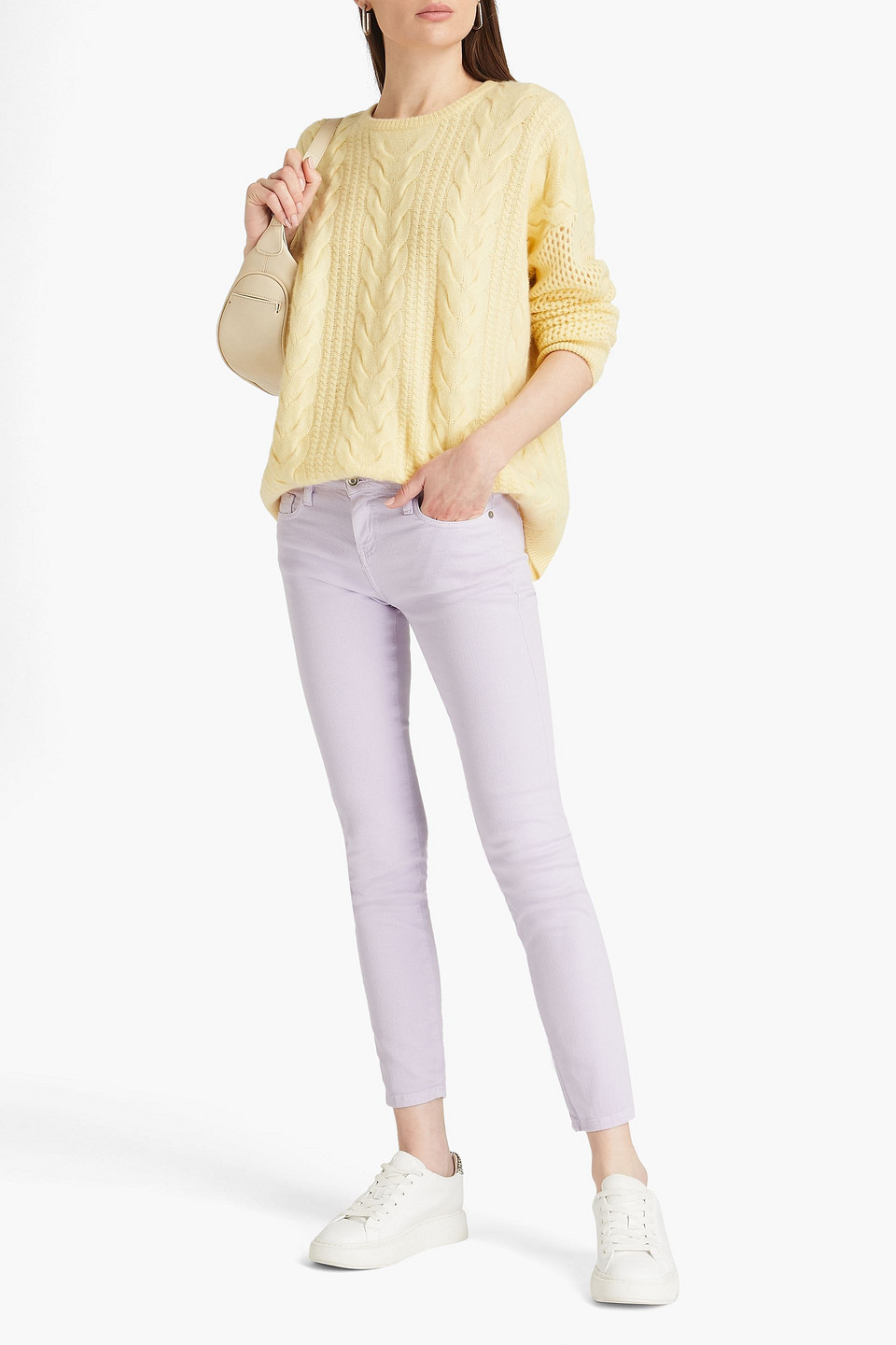 Iro Mid-rise Skinny Jeans In Lilac
