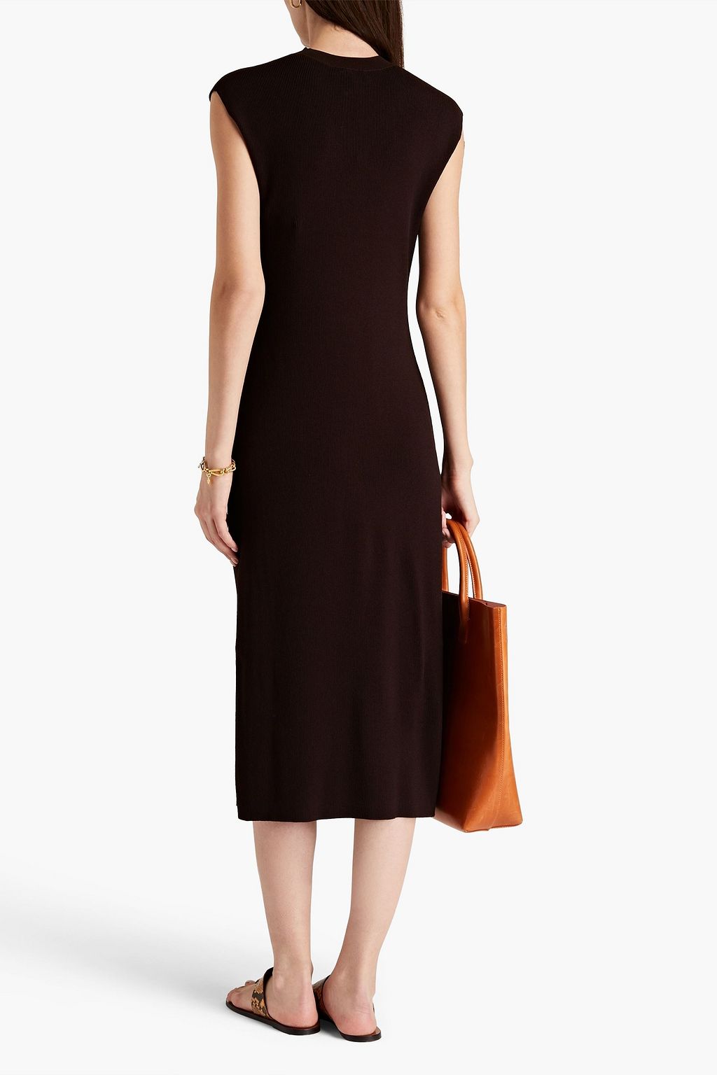 FRAME Stretchknit midi dress THE