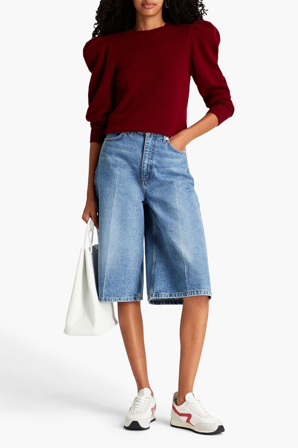 FRAME Mélange cashmere sweater
