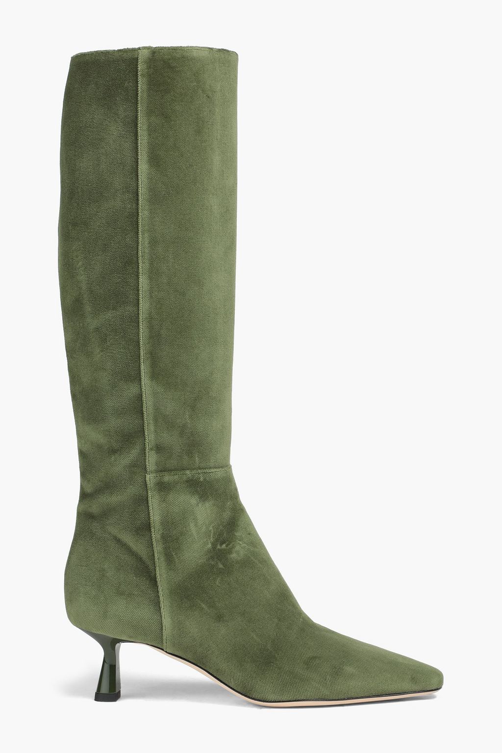 Tall velvet boots Clearance