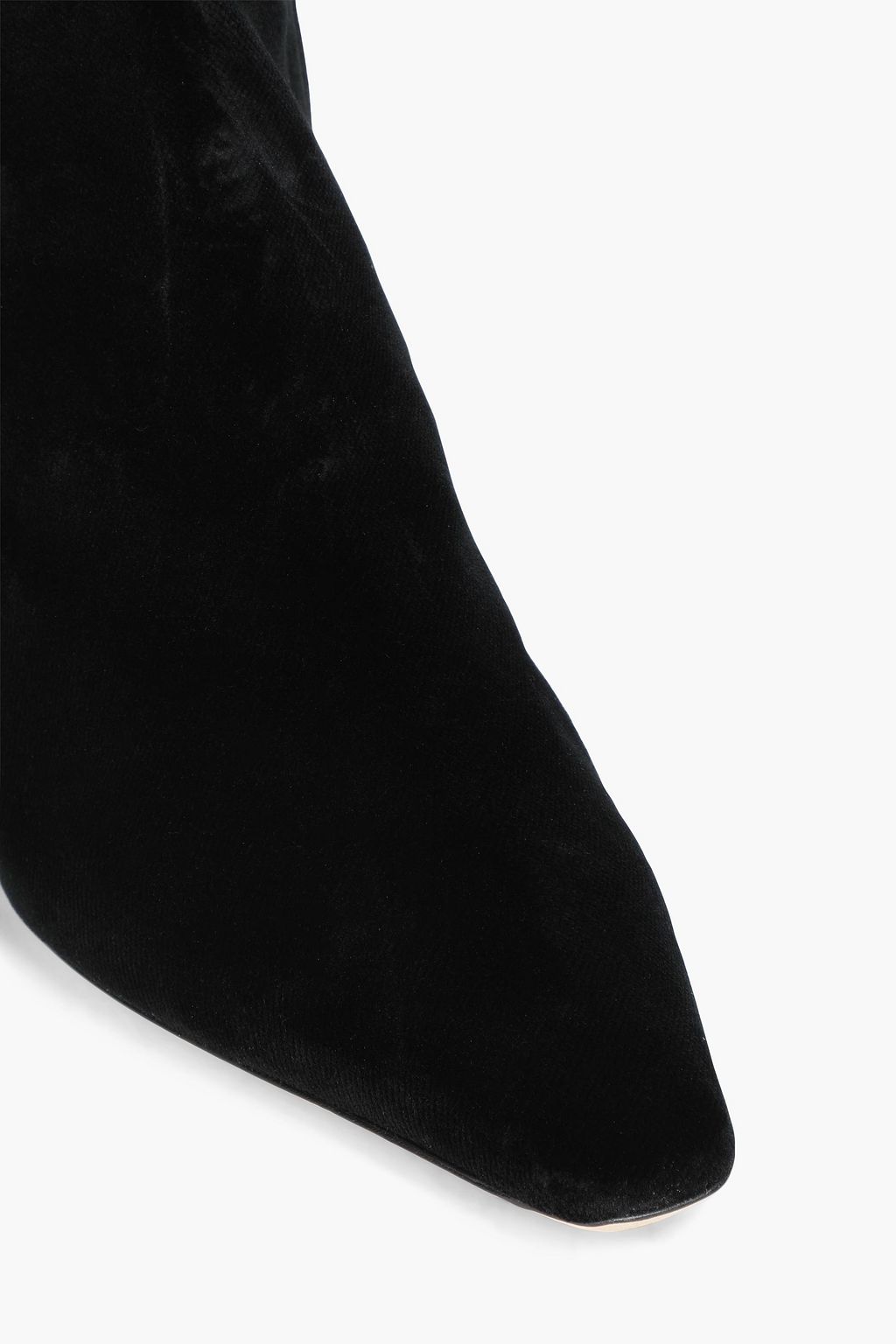 ALBERTA FERRETTI Velvet knee boots