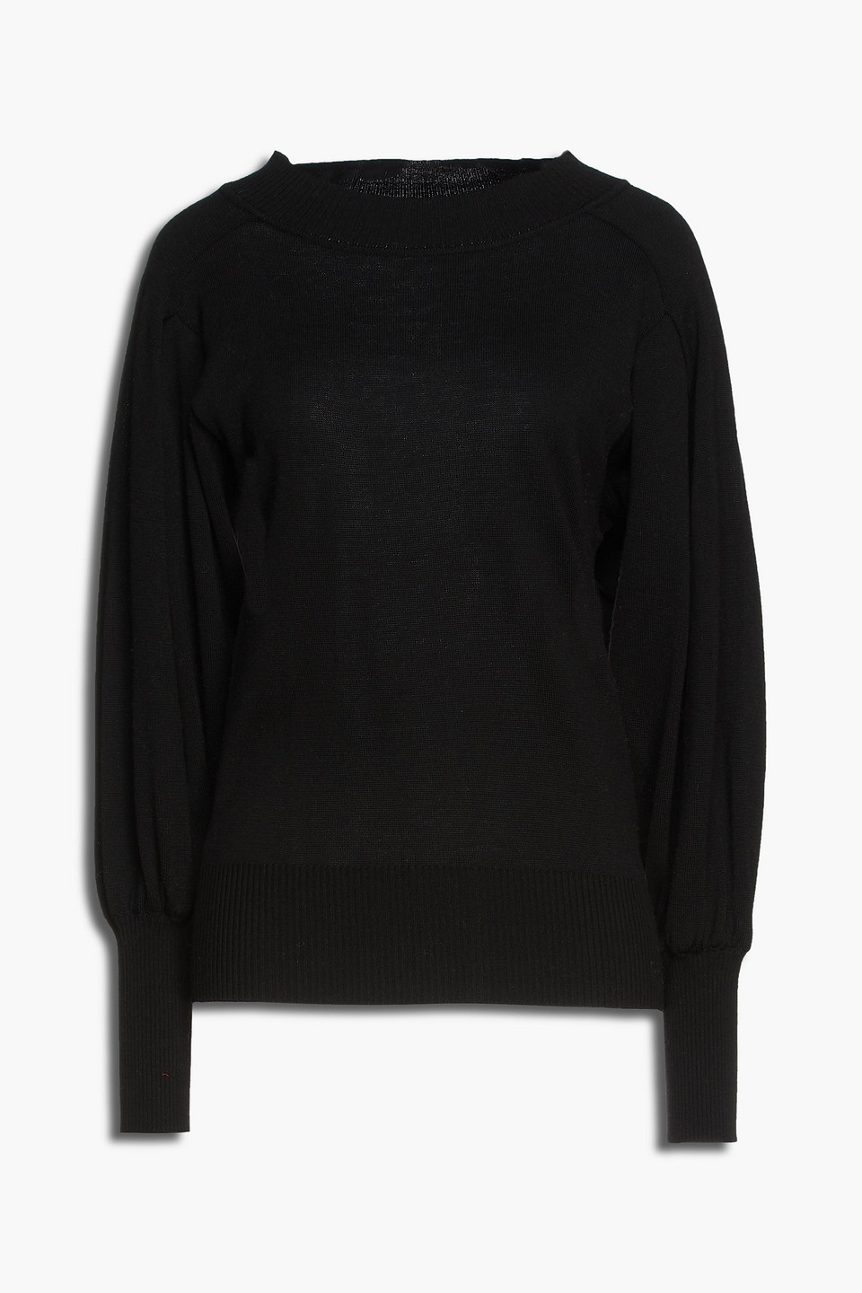 alberta ferretti - wool sweater - black - it 40