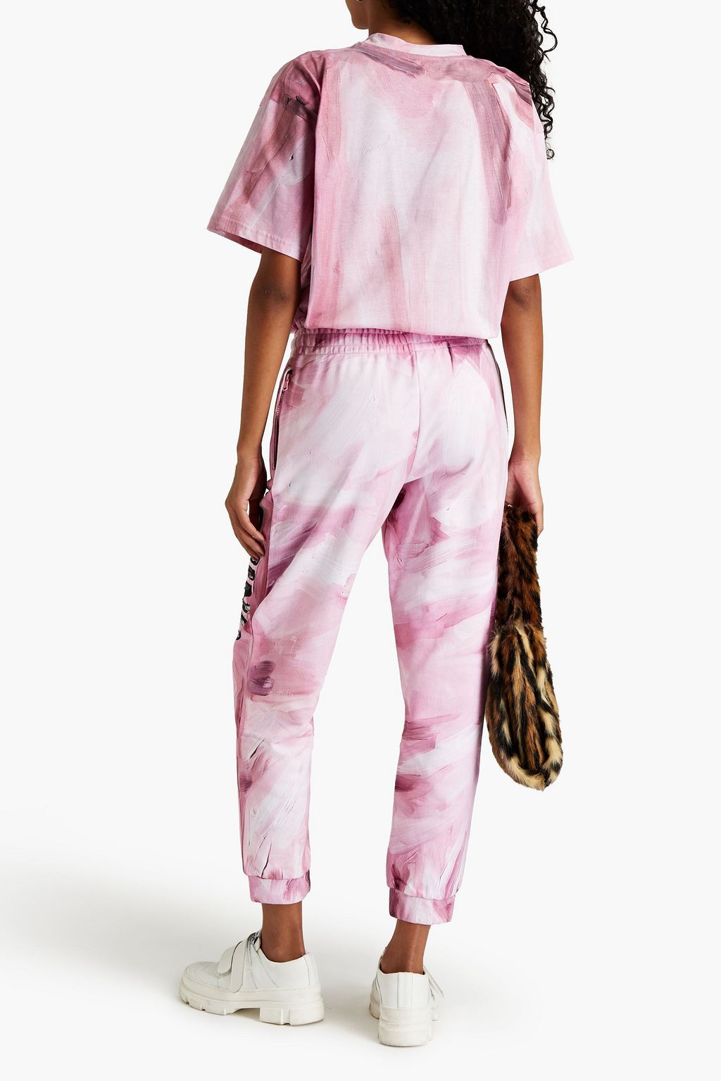 MOSCHINO T-Shirt aus Baumwoll-Jersey mit Print