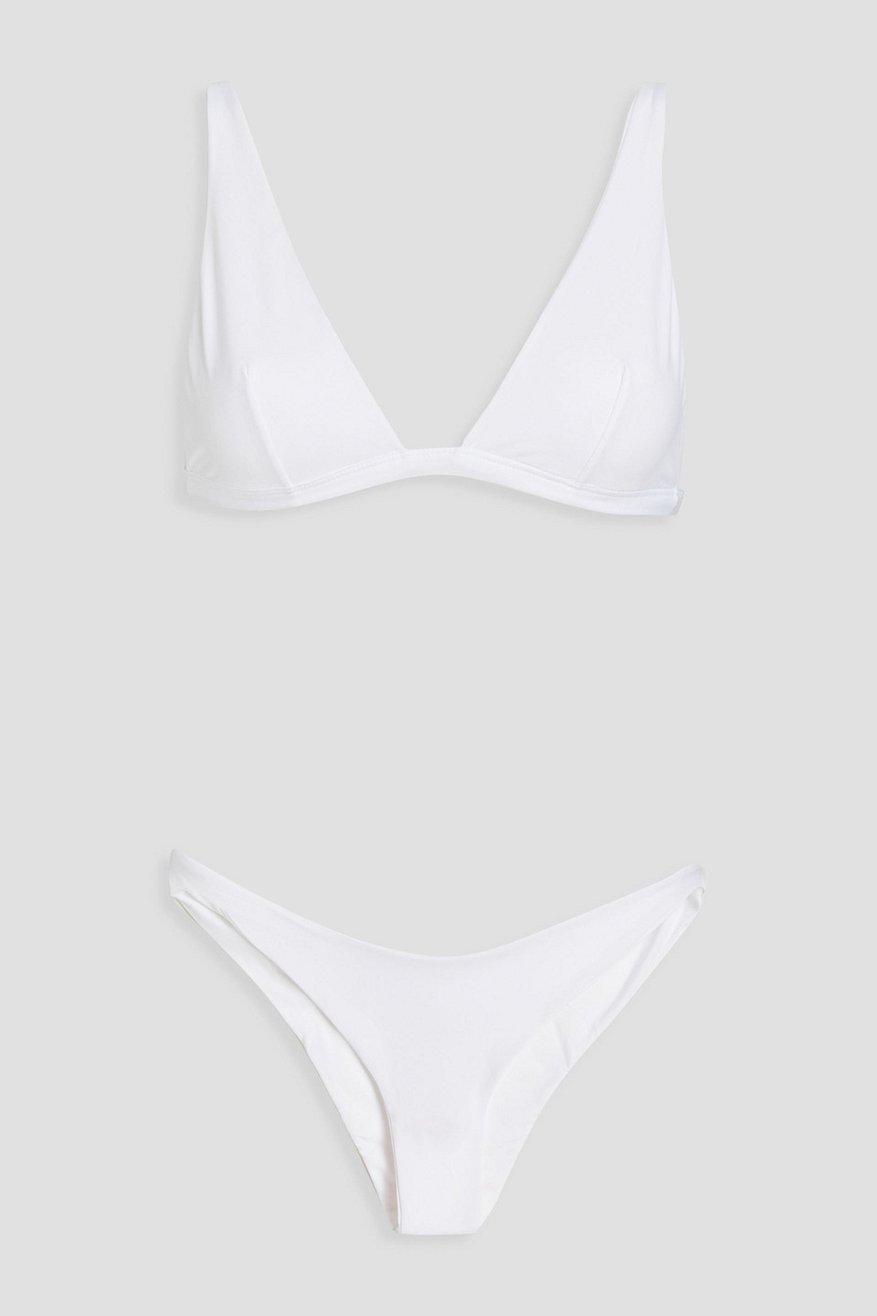 Manebi Triangle Bikini In White