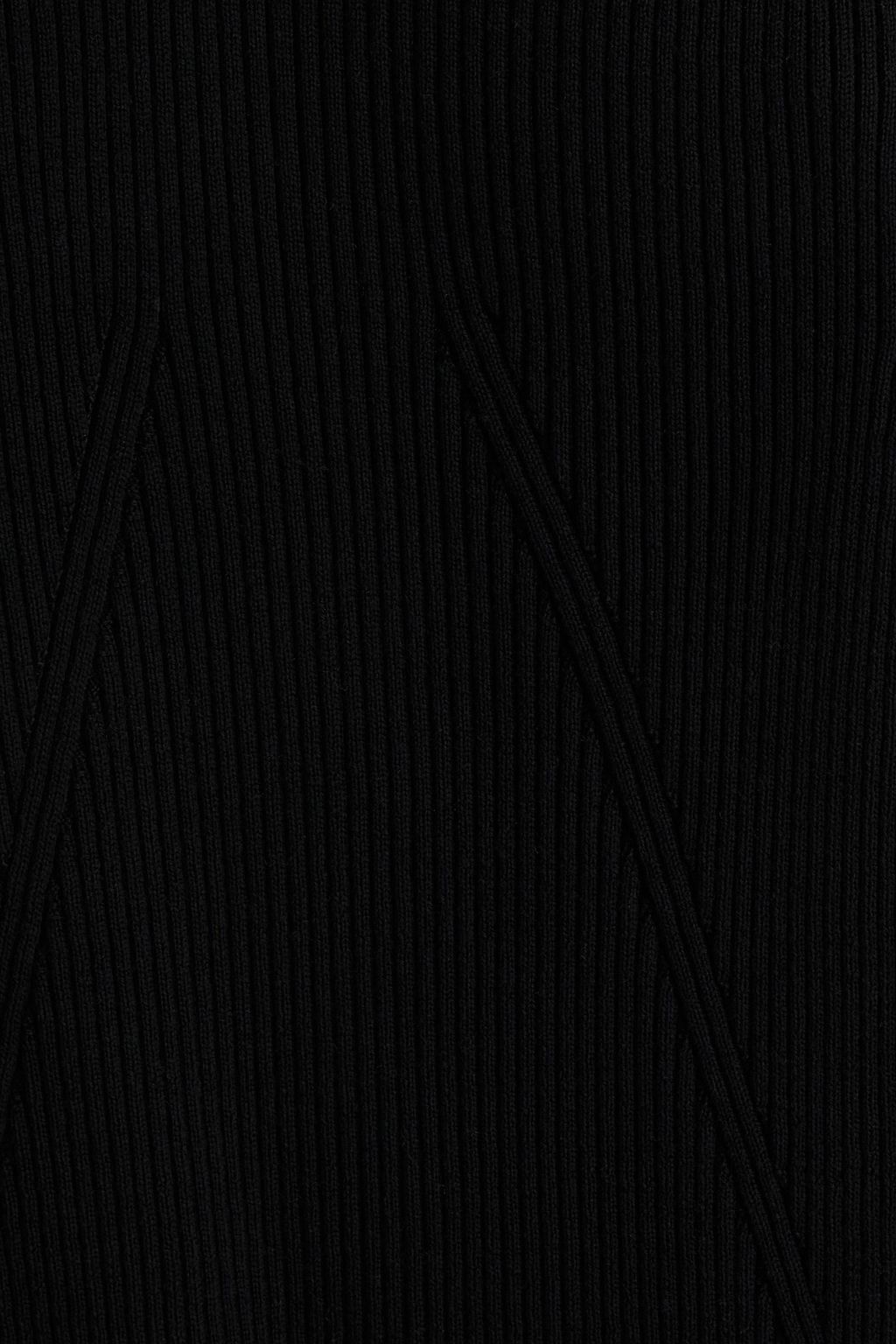 BOUTIQUE MOSCHINO Ribbed wool dress