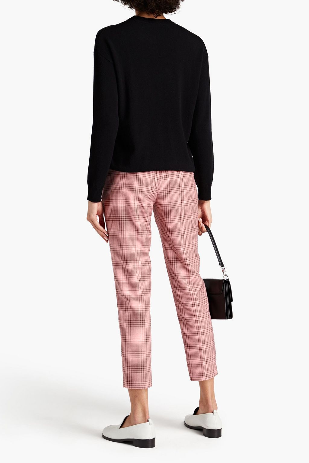 BOUTIQUE MOSCHINO Intarsia wool and cashmere-blend sweater