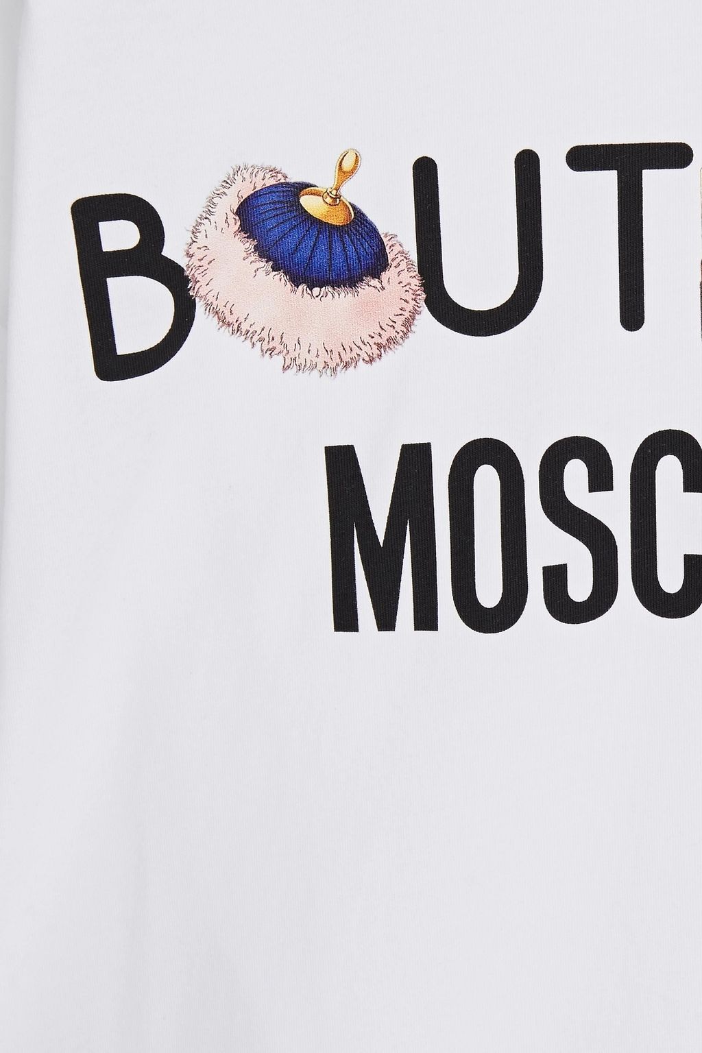BOUTIQUE MOSCHINO Logo-print cotton-jersey T-shirt