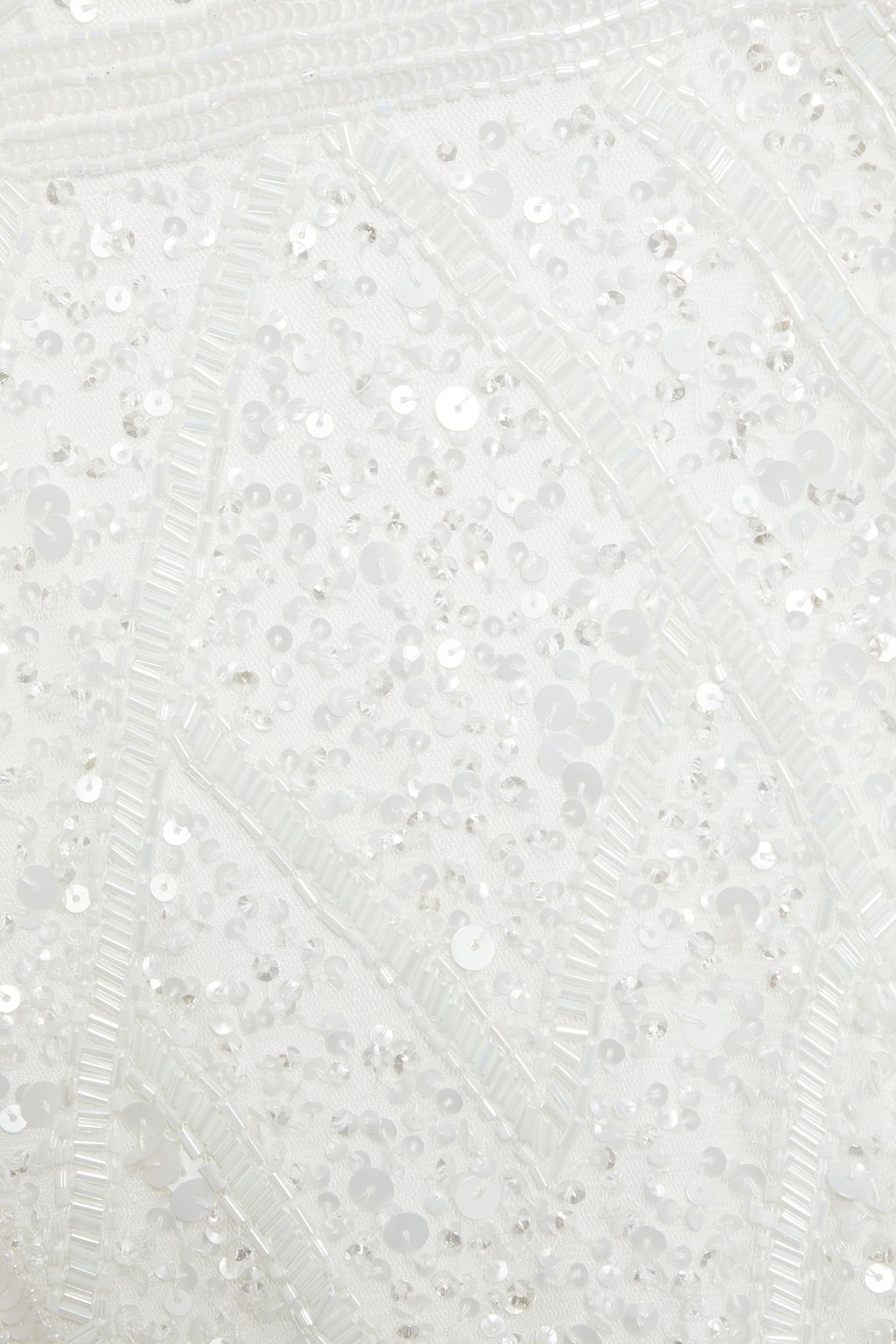 THEIA Embellished tulle bridal gown