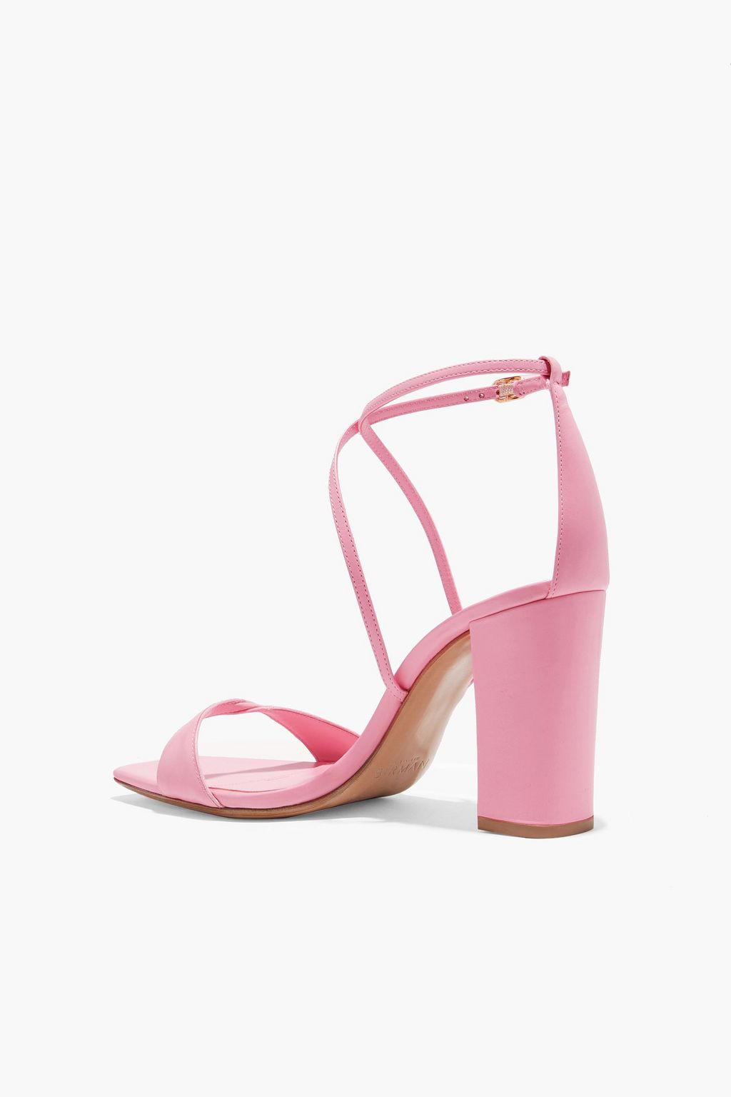 ALEXANDRE BIRMAN Miki 90 twist-front leather sandals