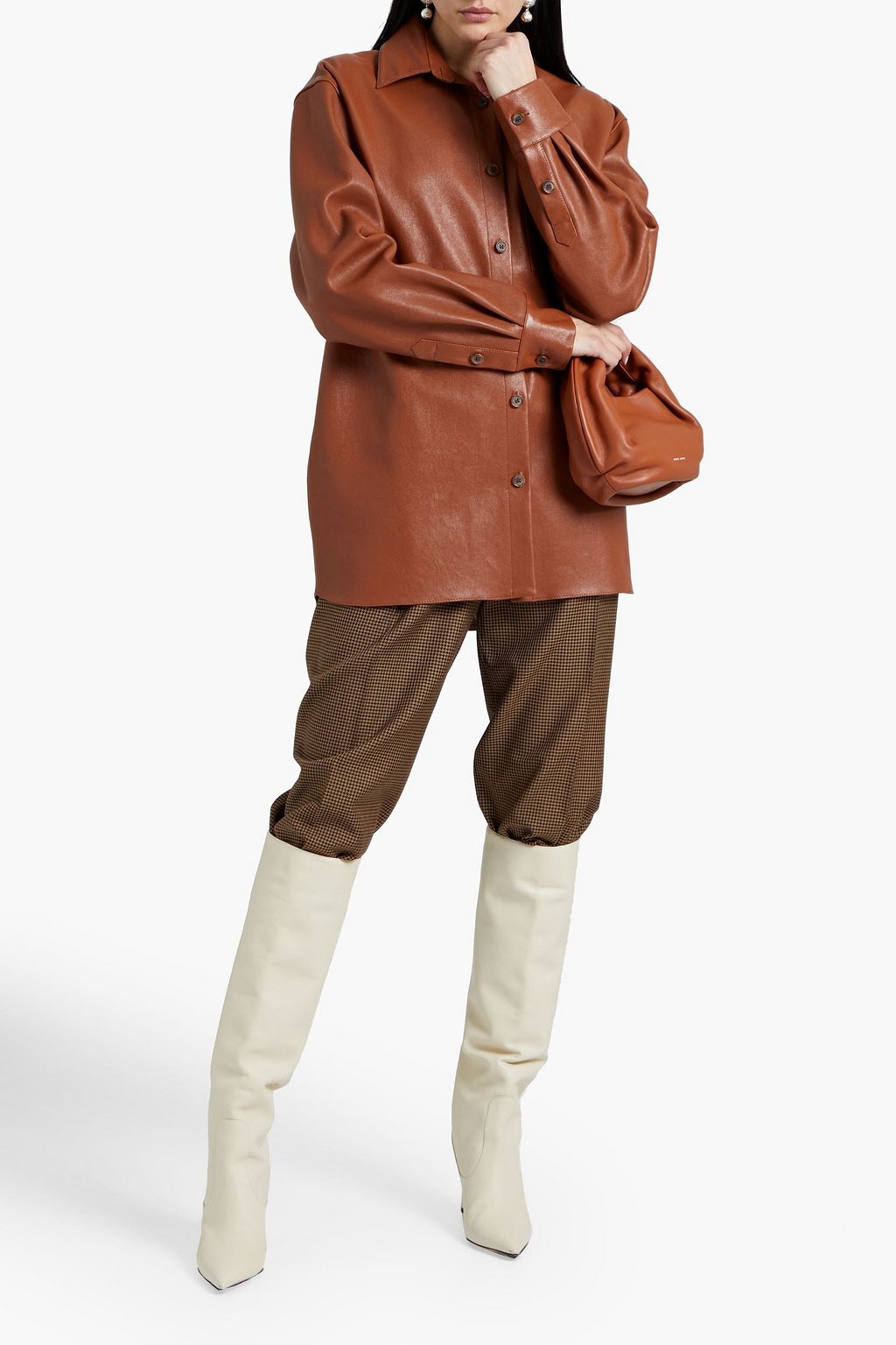 MAGDA BUTRYM Leather shirt