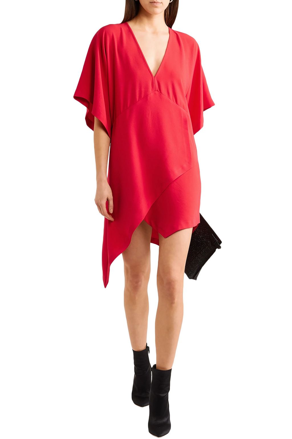 IRO Ekima asymmetric crepe dress