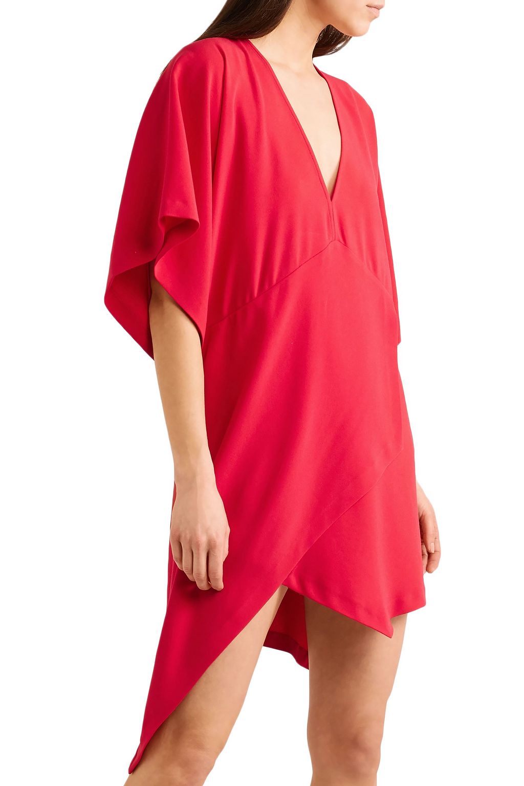 IRO Ekima asymmetric crepe dress