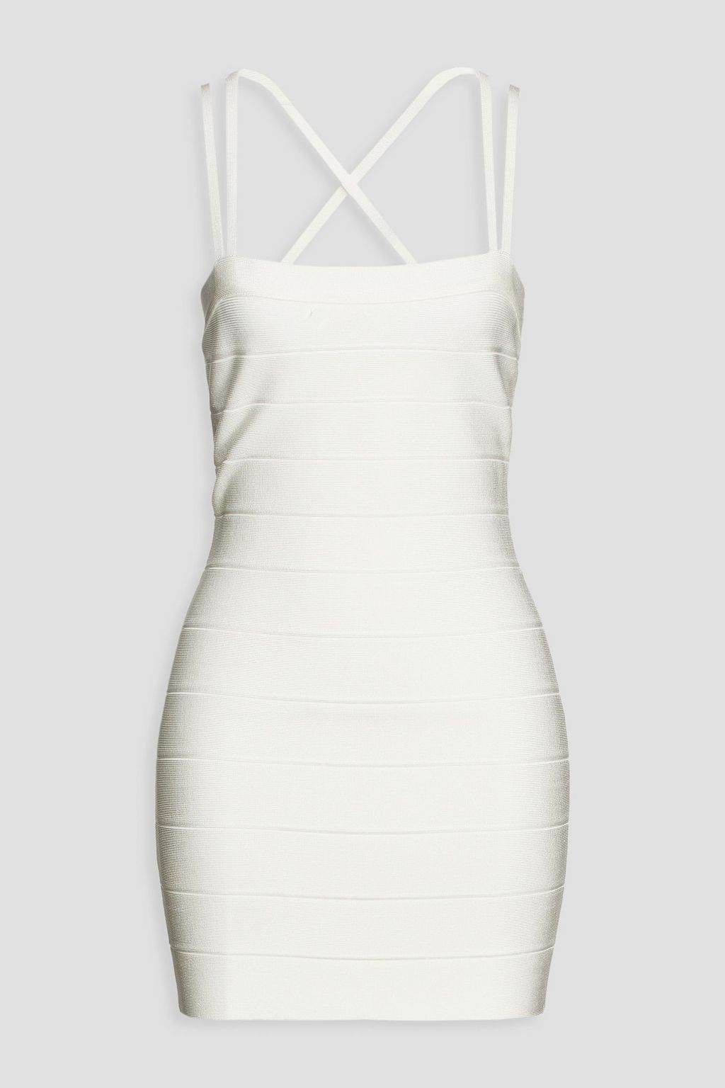 White bandage mini sales dress