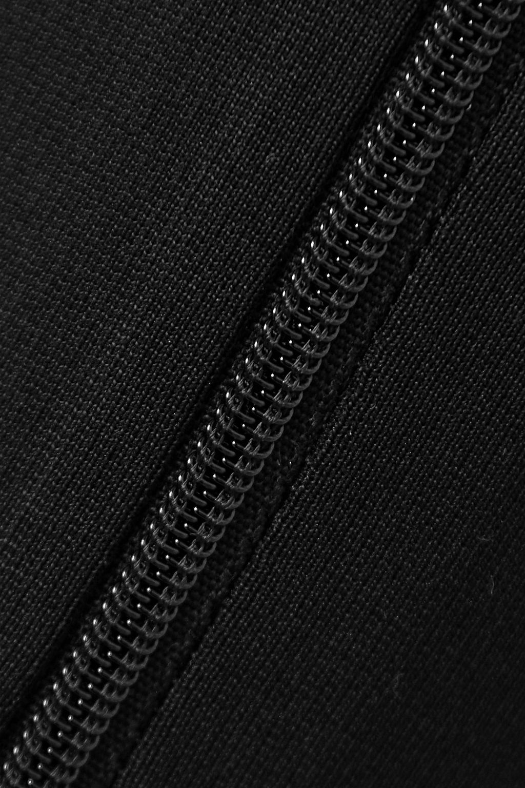 WARDROBE.NYC Back Zip stretch-ponte leggings