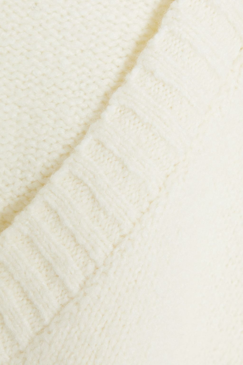 FRAME Bouclé-knit wool-blend sweater