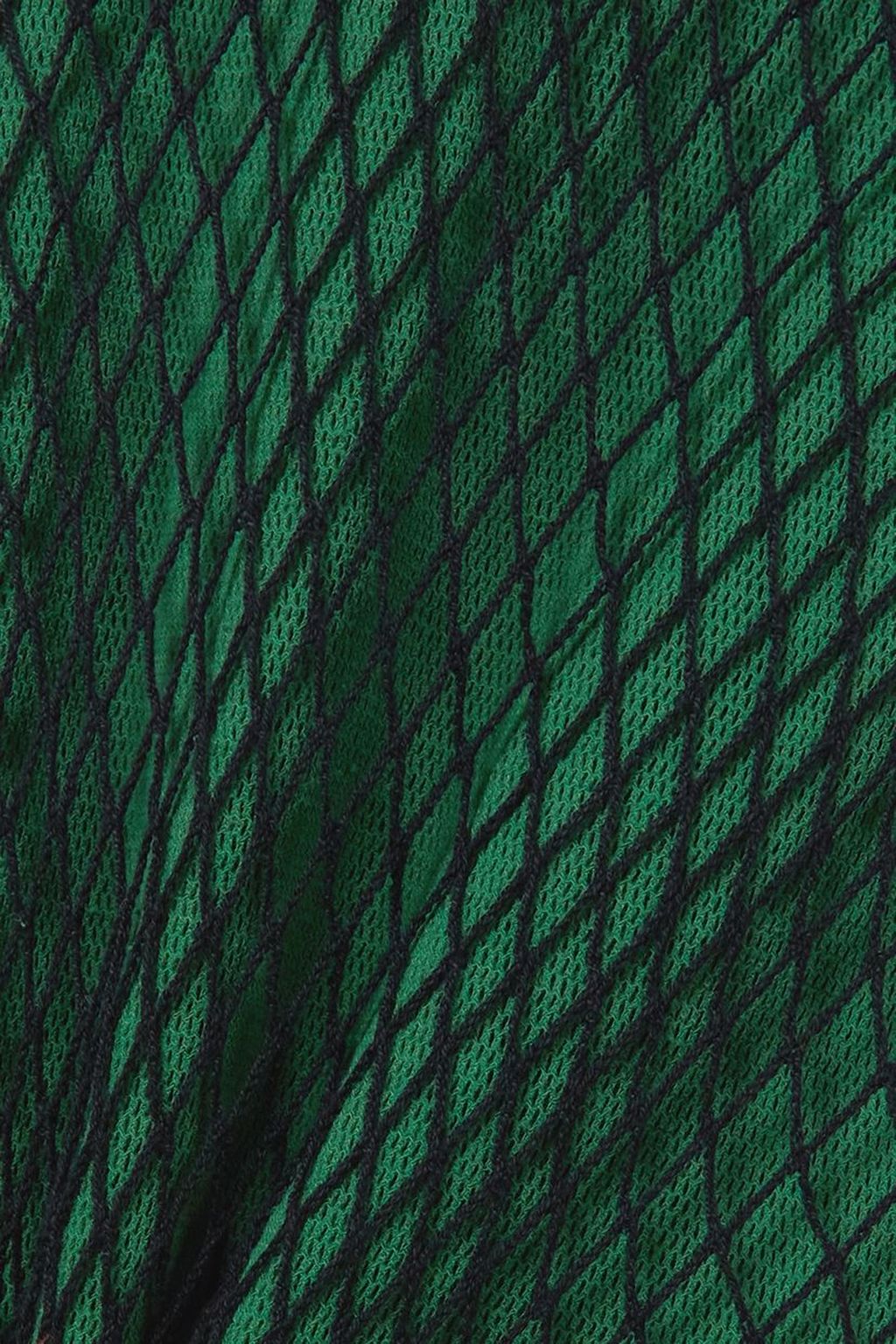 RAVE REVIEW Ninjas layered glittered mesh and cotton-voile maxi dress