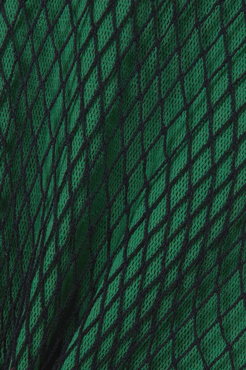Rave Review Ninjas Layered Glittered Mesh And Cotton-voile Maxi Dress In Green