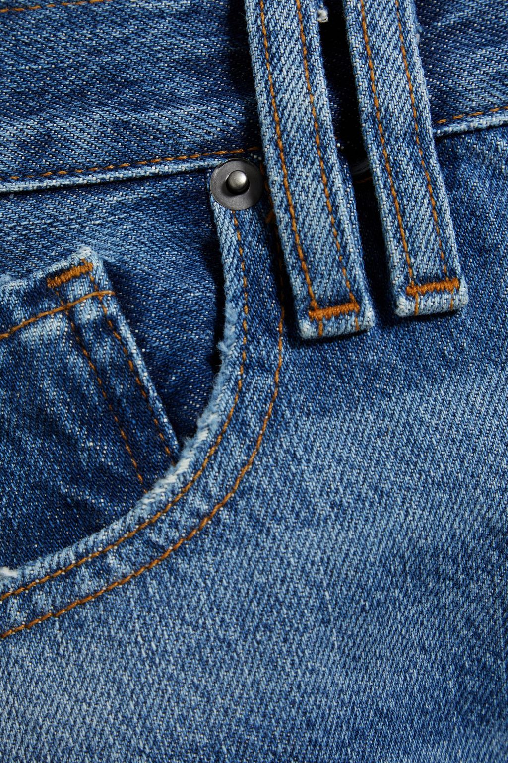 FRAME Le Original patchwork boyfriend jeans