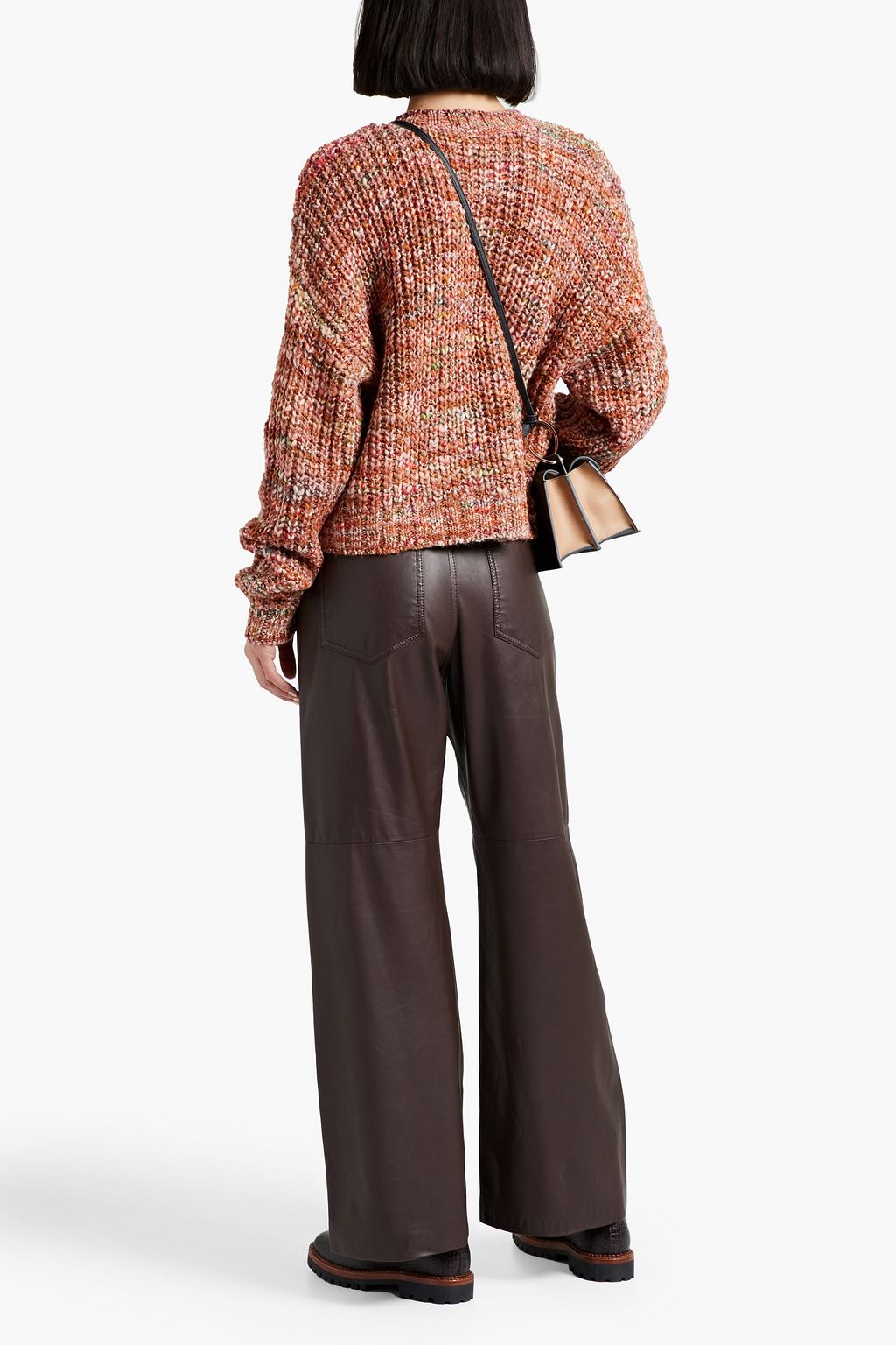 FRAME Marled knitted sweater