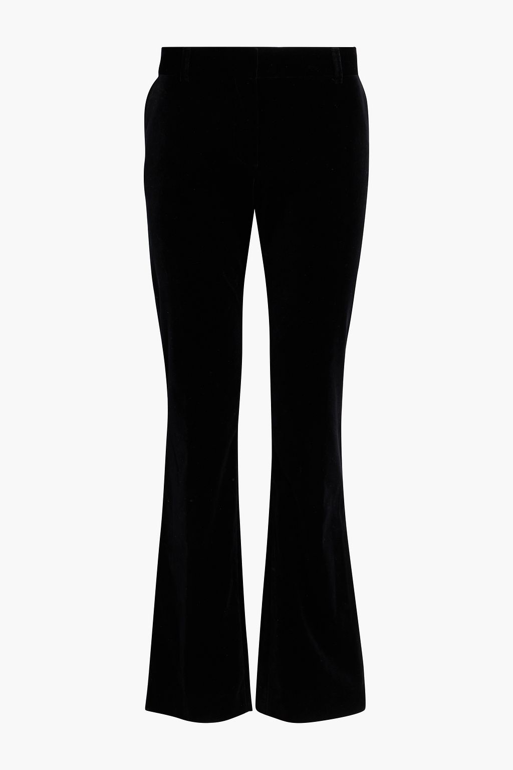 FRAME Cottonblend velvet bootcut pants THE