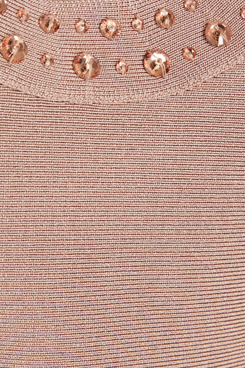 HERVÉ LÉGER Crystal-embellished bandage maxi dress