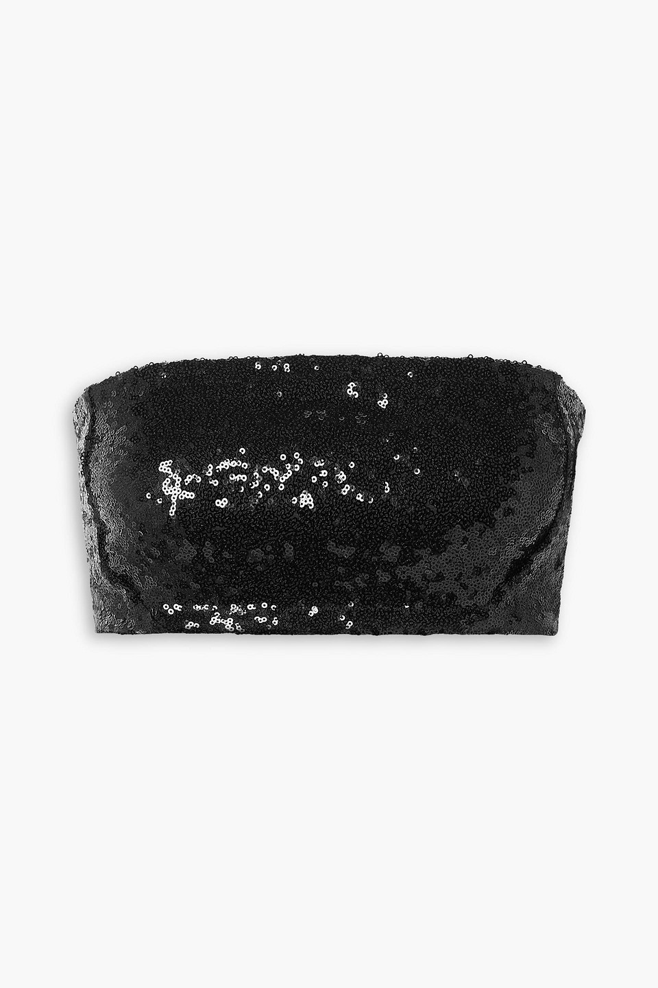 Commando Sequin Bandeau In Black