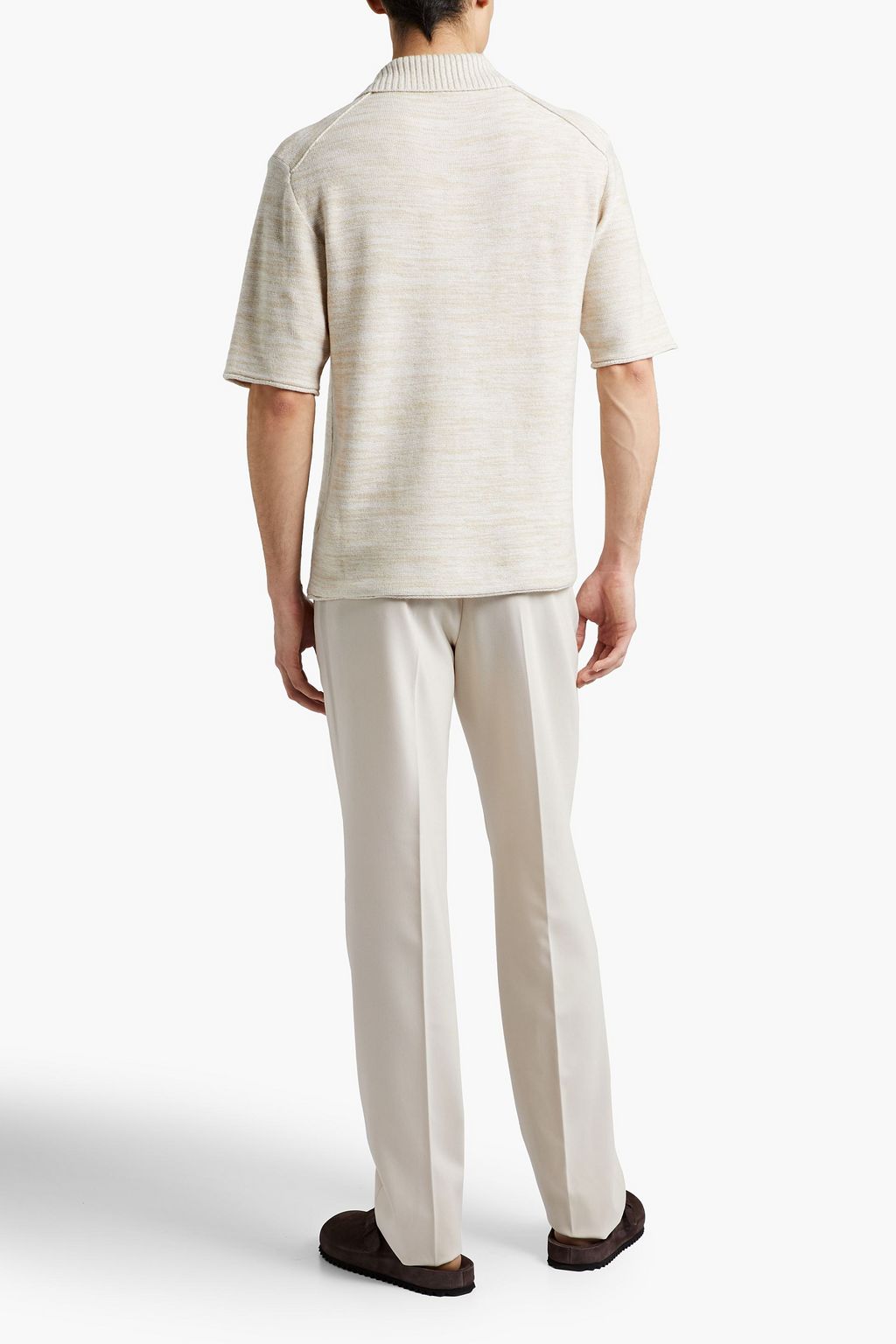 ZEGNA Wool-twill pants