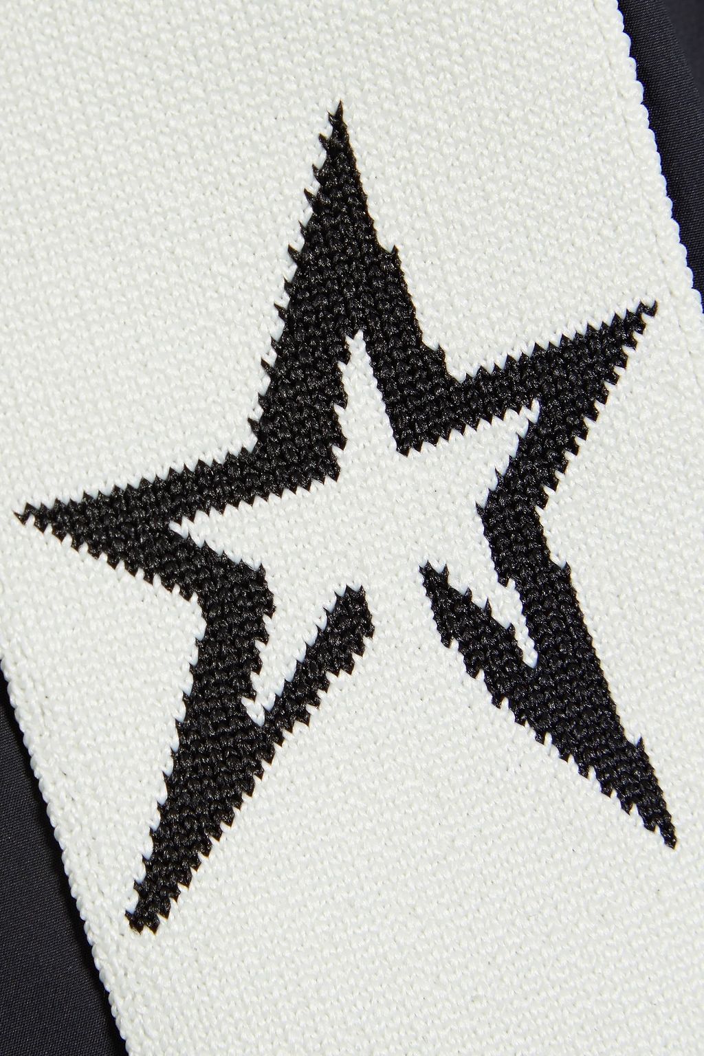 PERFECT MOMENT Star jacquard-trimmed shell hooded jacket