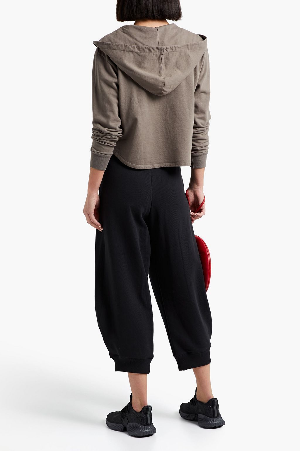 HEROINE SPORT French cotton-terry hoodie