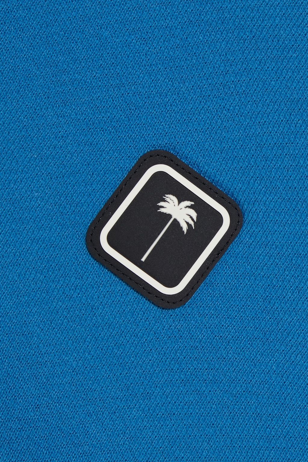 PALM ANGELS Appliquéd French cotton-terry hoodie