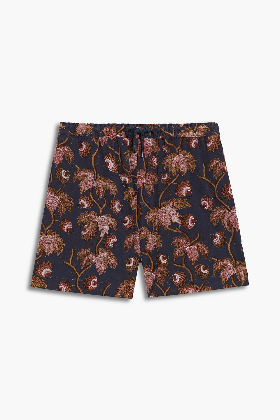 Zimmermann Short-length Printed Swim Shorts In Navy