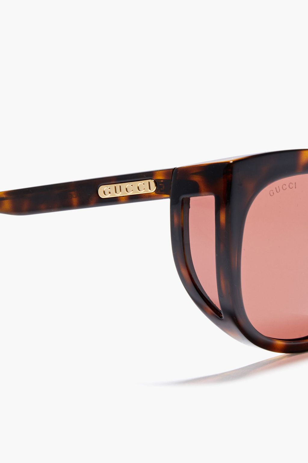 GUCCI D-frame tortoiseshell acetate sunglasses
