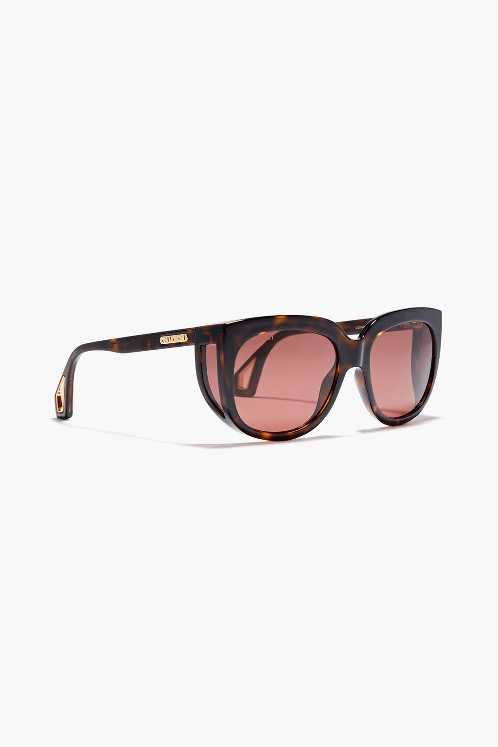 GUCCI D-frame tortoiseshell acetate sunglasses